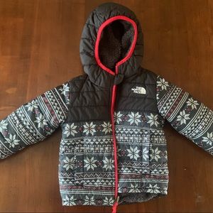 North Face toddler reversible jacket